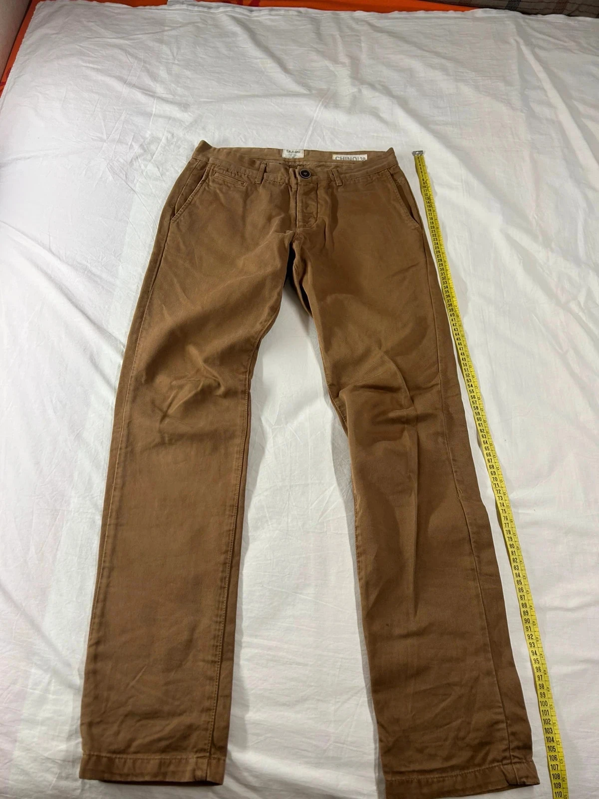 Chino beige marron Jules
